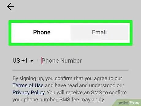 Image titled Make a Musical.Ly Account on Android Step 5