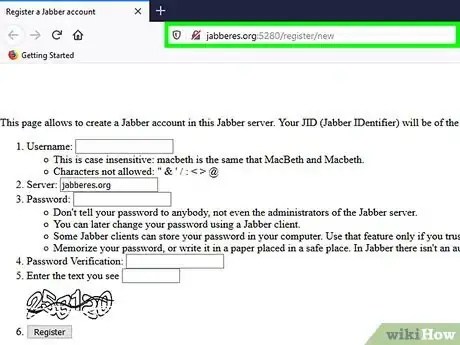 Image titled Create a Jabber Account Step 1