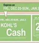 Use Kohl's Cash