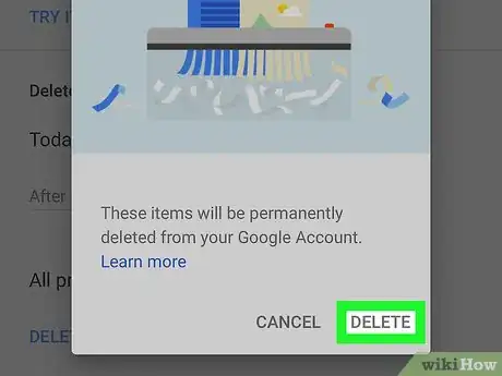 Image titled Clear the History on Google Maps on iPhone or iPad Step 10