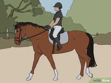 Image titled Avoid Falling off a Horse Step 1