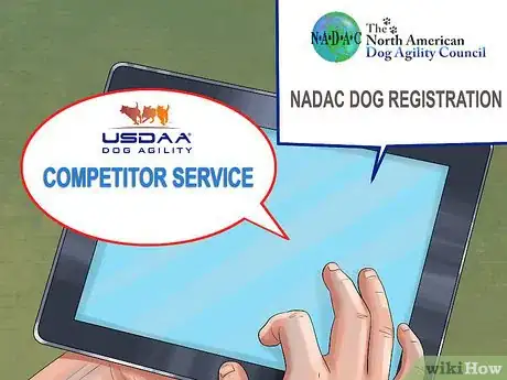 Image titled Enter a Dog in an Agility Trial Step 4