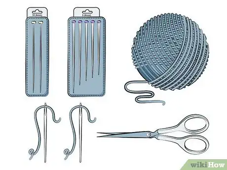 Image titled Knit Slippers Step 1