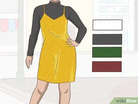 Image titled Style a Velvet Slip Dress Step 1