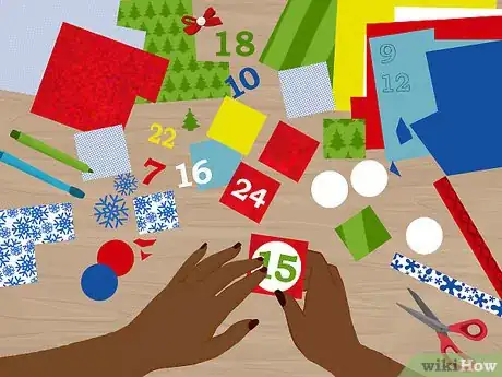 Image titled Make a Muffin Tin Advent Calendar Step 3
