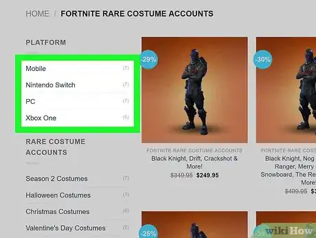 Image titled Buy a Fortnite Account Step 3