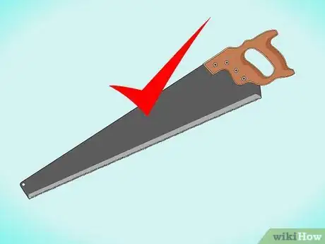 Image titled Use a Cross Cut Saw Step 1