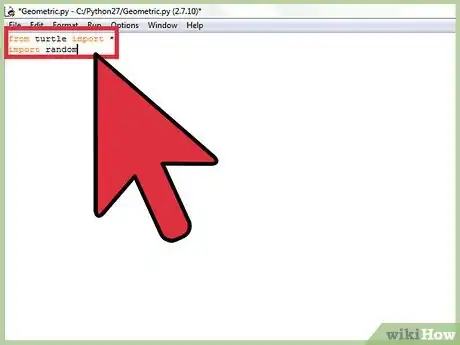 Image titled Program a Cool Geometric Pattern in Python Step 4