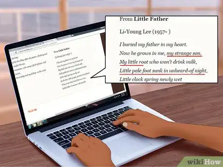 Image titled Write Freeform Poetry Step 2