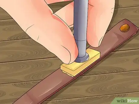 Image titled Engrave Leather Bracelets at Home Step 4