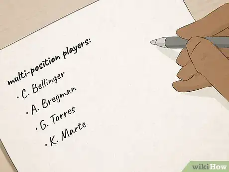 Image titled Draft in Fantasy Baseball Step 11