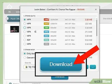 Image titled Download YouTube to Video Free with Freemake YouTube Converter Step 6