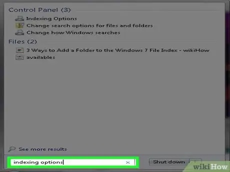 Image titled Add a Folder to the Windows 7 File Index Step 8