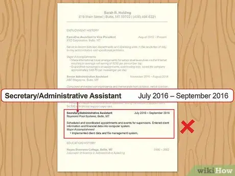 Image titled Decide What to Leave Off Your Resume Step 5