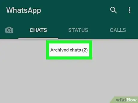 Image titled Hide Chats on WhatsApp on Android Step 5