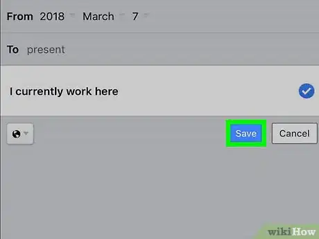 Image titled Add Work on Facebook Step 16