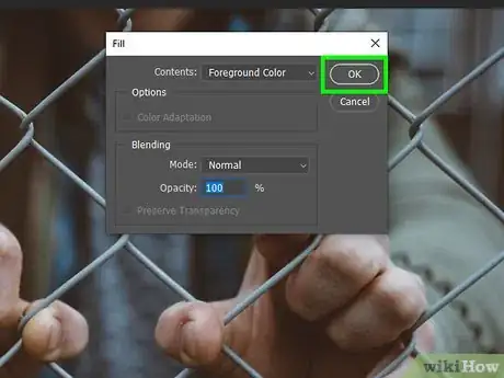 Image titled Remove a Chain Link Fence in a Photograph Using Photoshop CC Step 10