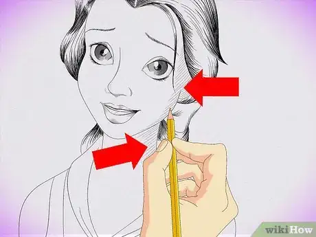 Image titled Draw a Realistic Portrait of Belle Step 11