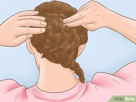 Image titled Do a Braided Flower Crown Hairstyle Step 18