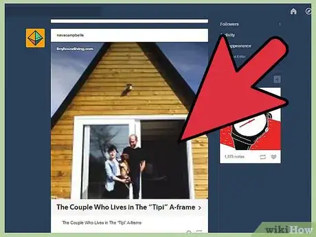 Image titled Reblog Yourself on Tumblr Step 4