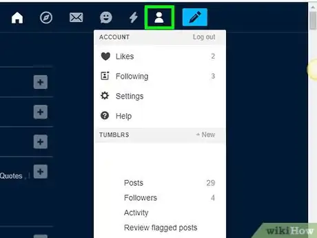 Image titled Turn Safe Mode Off on Tumblr Step 3