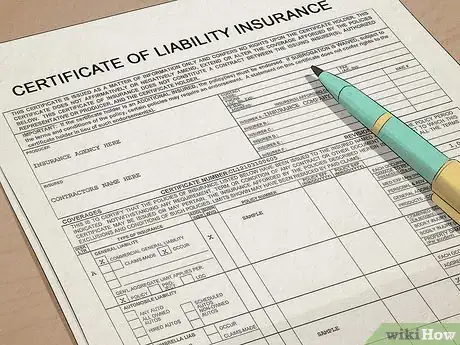 Image titled Obtain a Certificate of Insurance Step 1