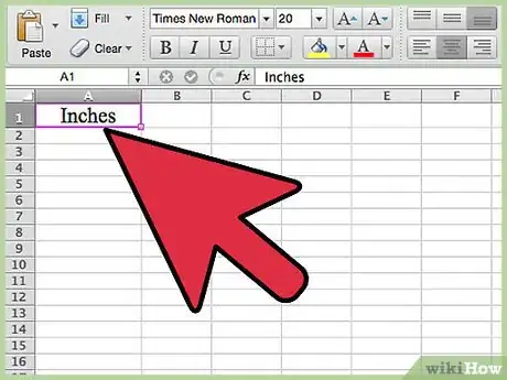 Image titled Convert Measurements Easily in Microsoft Excel Step 1