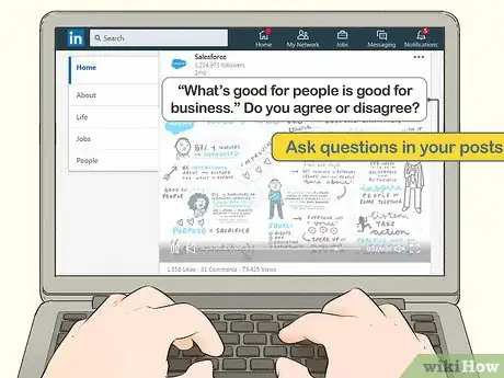 Image titled Get More Followers on LinkedIn Step 5