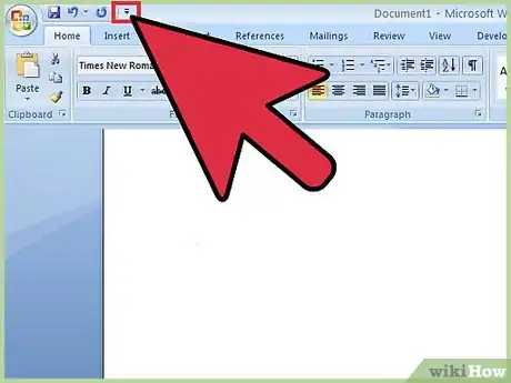 Image titled Add Commands to the Quick Access Toolbar Step 2