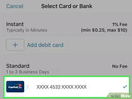 Image titled Pay Using Your Venmo Balance on iPhone or iPad Step 39
