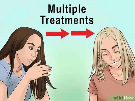 Image titled Get Blonde Hair from Dark Brown Step 1