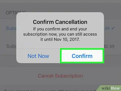 Image titled Cancel Spotify on iPhone Step 17