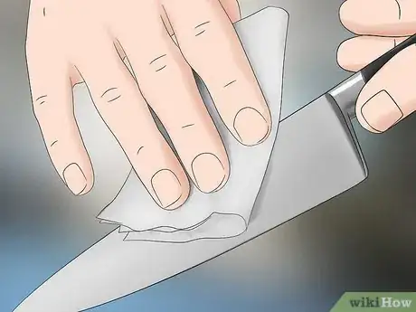 Image titled Care For Your Kitchen Knives Step 7