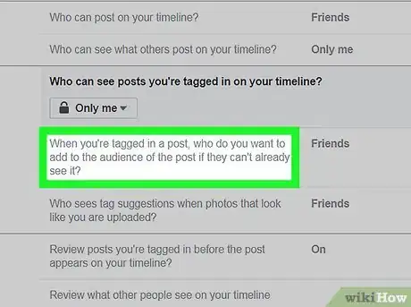 Image titled Hide Tagged Photos on Facebook on PC or Mac Step 9