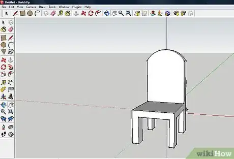 Image titled Make a Chair on Google SketchUp Step 9