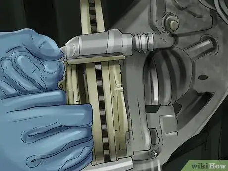 Image titled Install the Front Rotors and Brake Pads on Nissan Sentra 2.0L SR 2010 Step 4