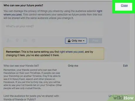 Image titled Make Facebook Private Step 28