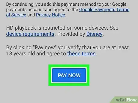 Image titled Purchase a Movie on YouTube on Android Step 9