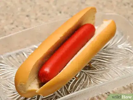 Image titled Boil a Hot Dog in a Microwave Step 9