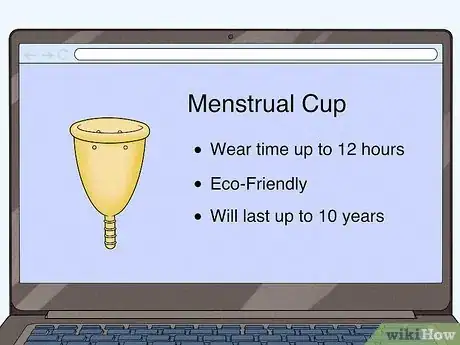 Image titled Buy a Menstrual Cup Step 1