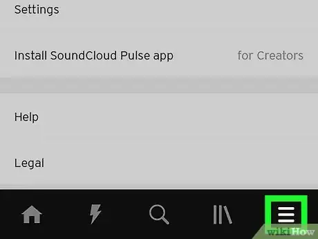 Image titled Delete a Repost on SoundCloud on Android Step 2