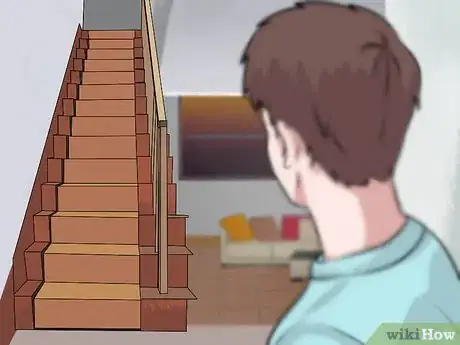 Image titled Quiet Squeaky Stairs Step 1