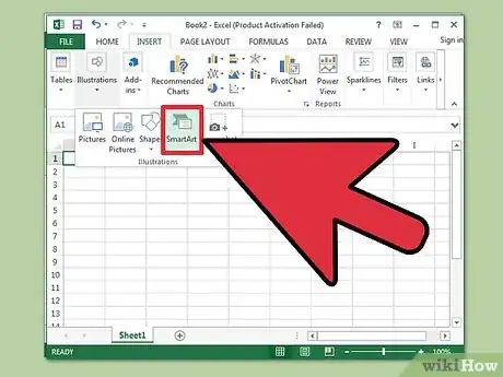 Image titled Create a Timeline in Excel Step 2