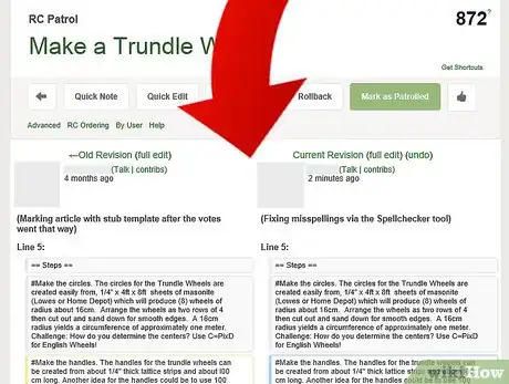Image titled Patrol Recent Changes on wikiHow Step 2