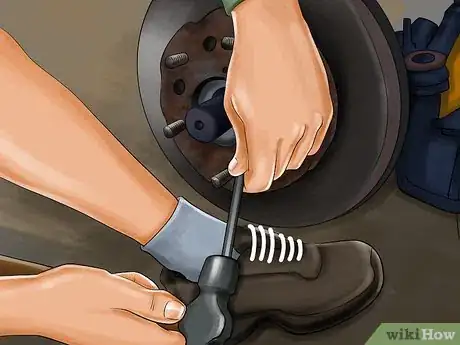 Image titled Change the Front Pads and Rotors on a 2001 Nissan Xterra 4X4 Step 7