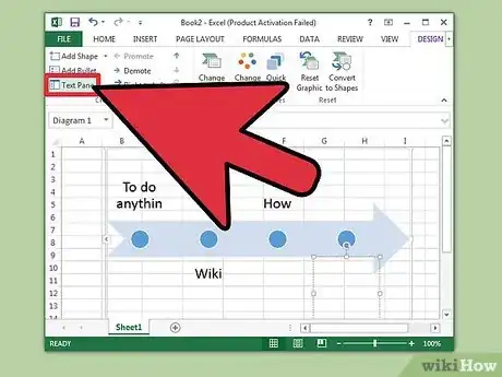 Image titled Create a Timeline in Excel Step 5