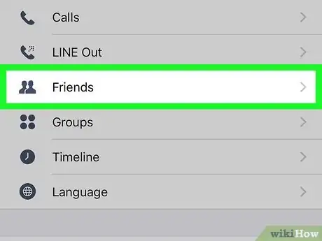 Image titled Delete LINE App Contacts on iPhone or iPad Step 7