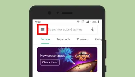 Image titled Google Play Store menu icon.png