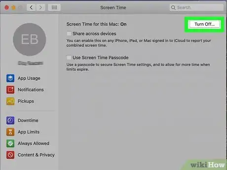 Image titled Disable Screen Time on a Mac or iOS Device Step 9