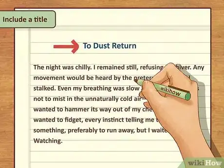 Image titled Write an Award Winning Short Story Step 14